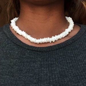Shell necklace.